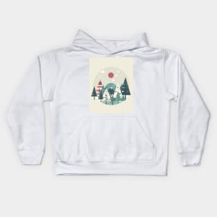 Christmas Trees Kids Hoodie